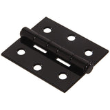 Hillman Group 852864 Carded Storm & Screen Door Hinge Removable Pin, Black 3 x 2.5 in.