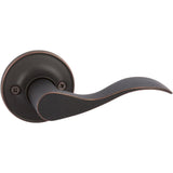 The Delaney 515TBNUS10BE LVRLH Polished Brass Dummy Lever Edged Left Hnad