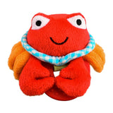 Wristy Buddy Pack of 4 Baby Teethers – Flower, Crab, Moose & Lamb