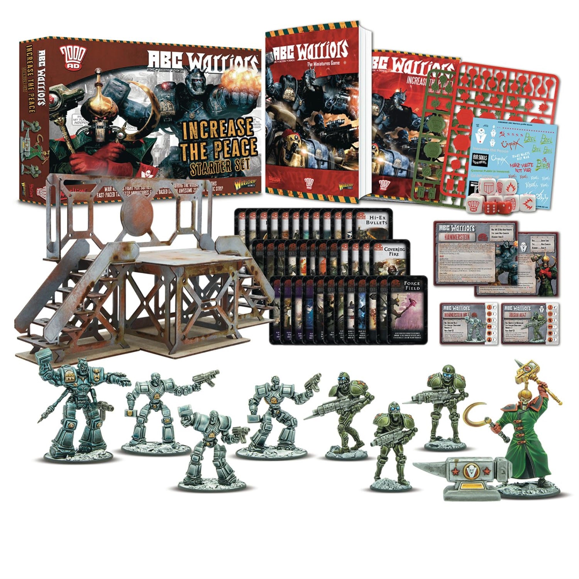 Warlord Games Abc Warriors: Increase The Peace Starter Game