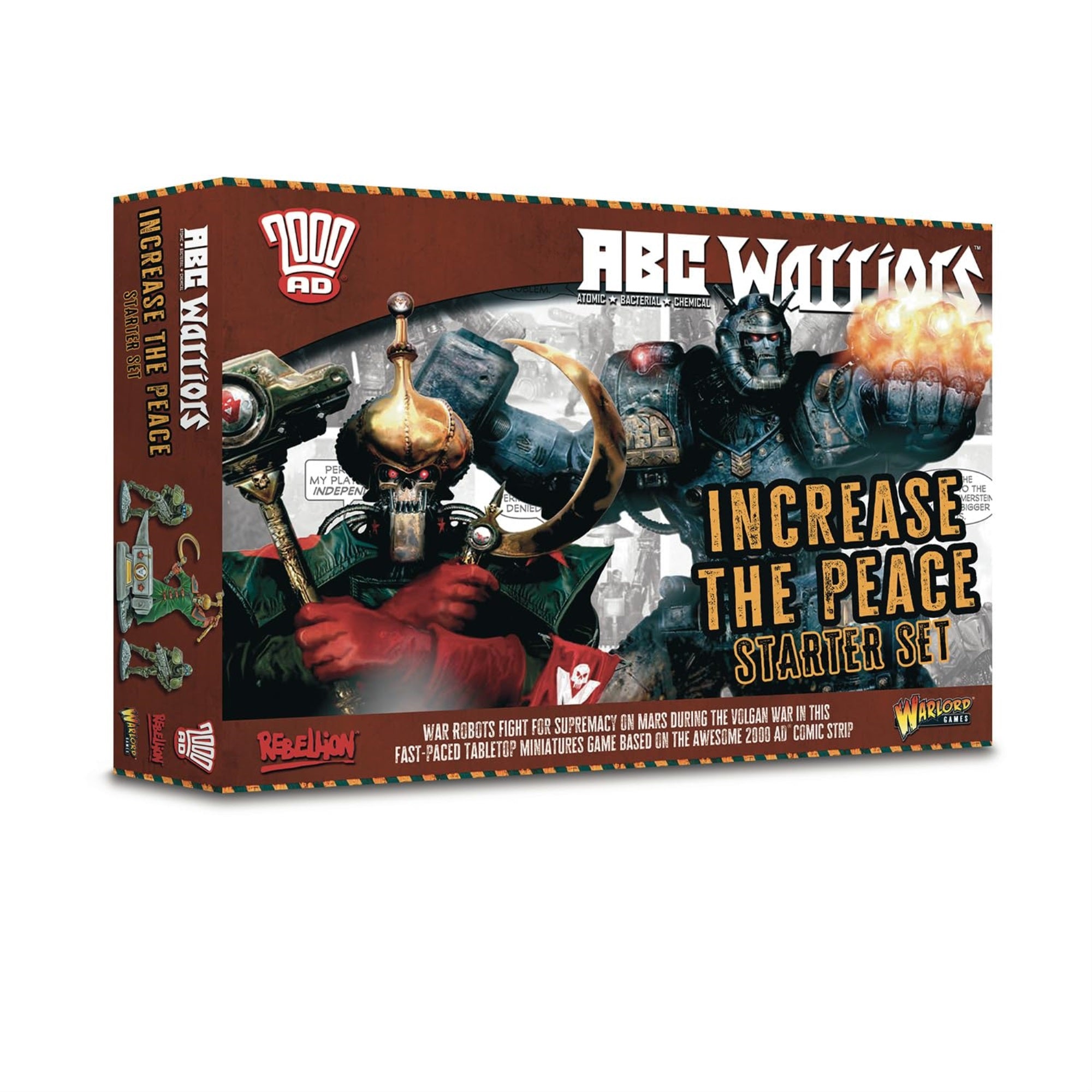 Warlord Games Abc Warriors: Increase The Peace Starter Game