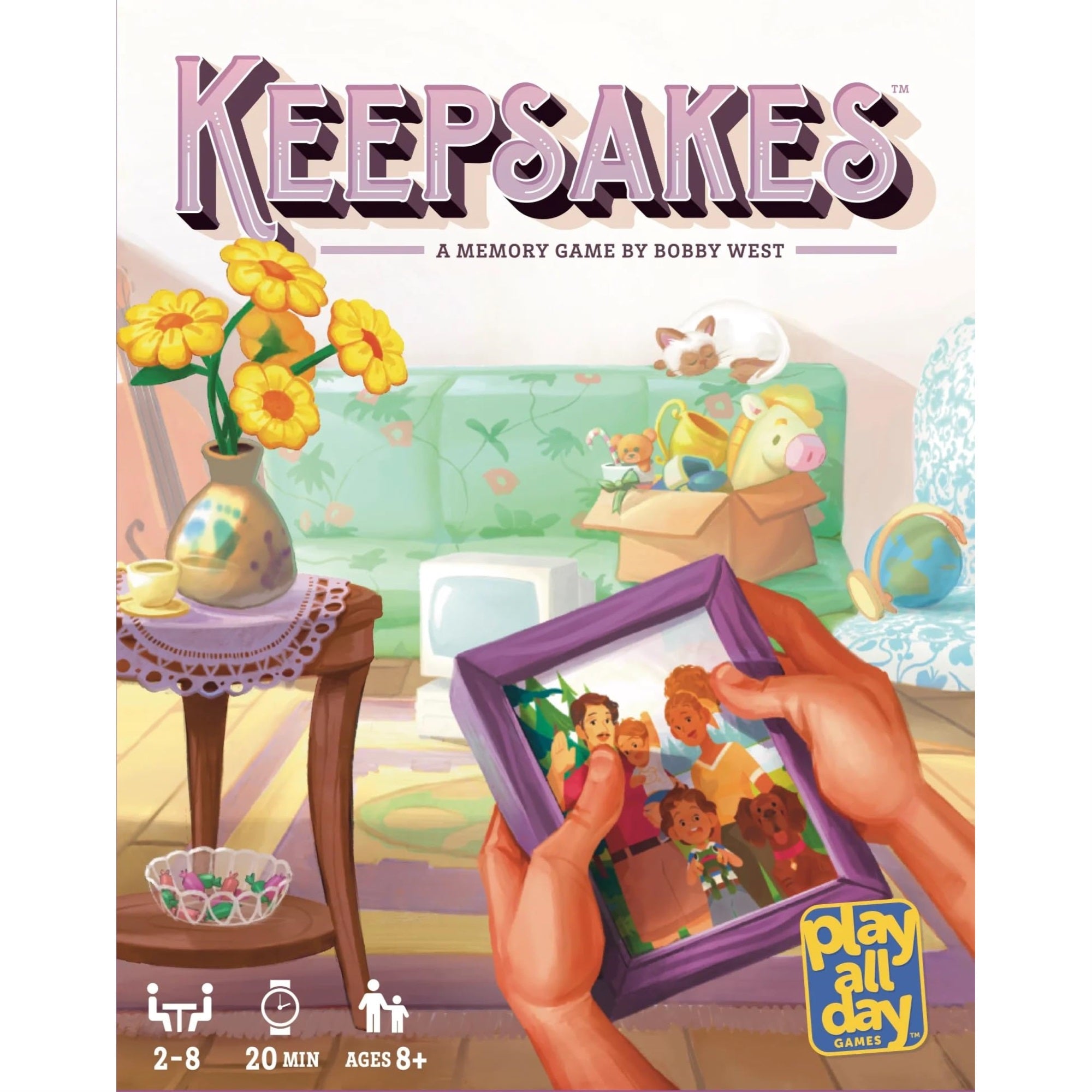 Play All Day Games Keepsakes - A Memory Game For The Whole Family