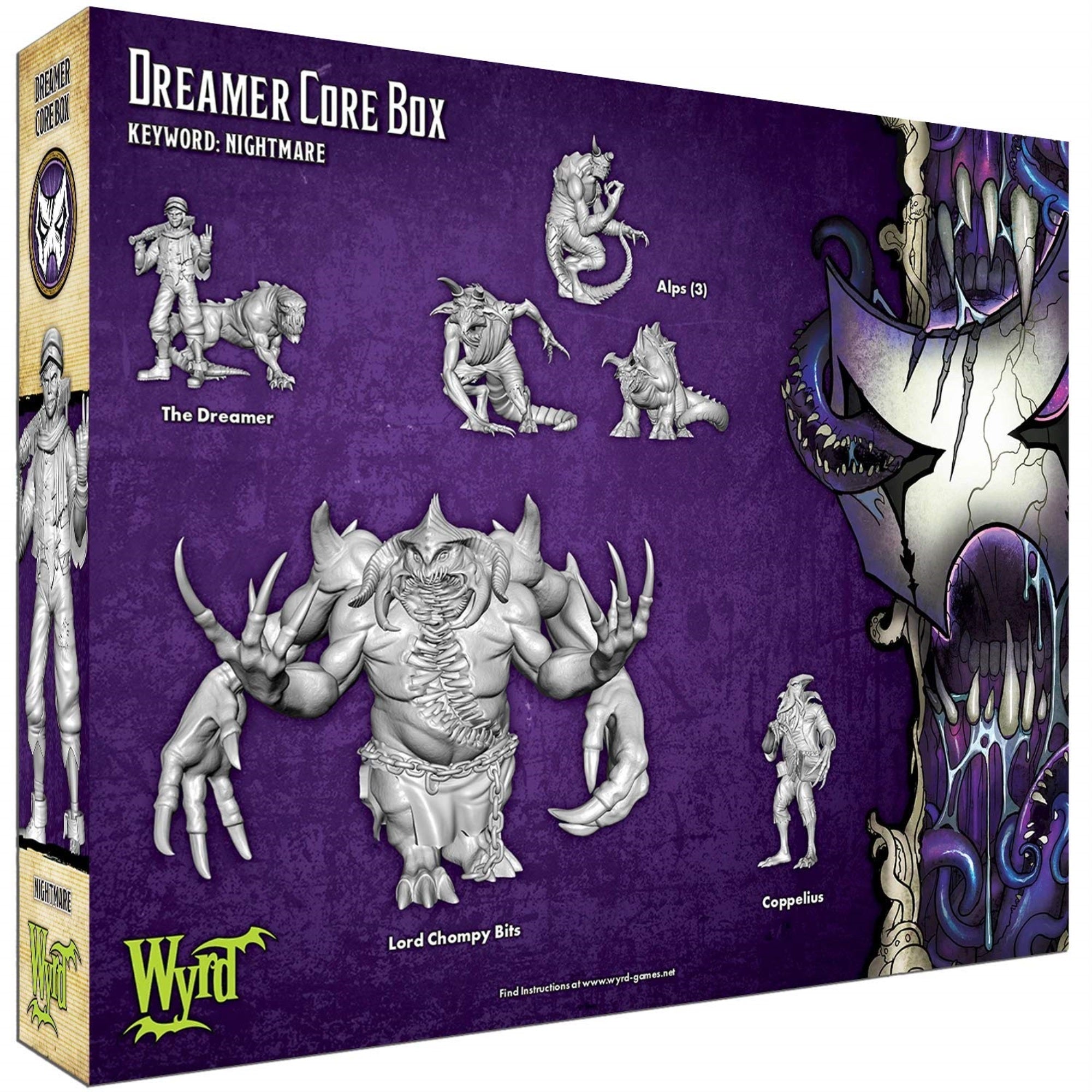 Malifaux Third Edition Neverborn Dreamer Core Box