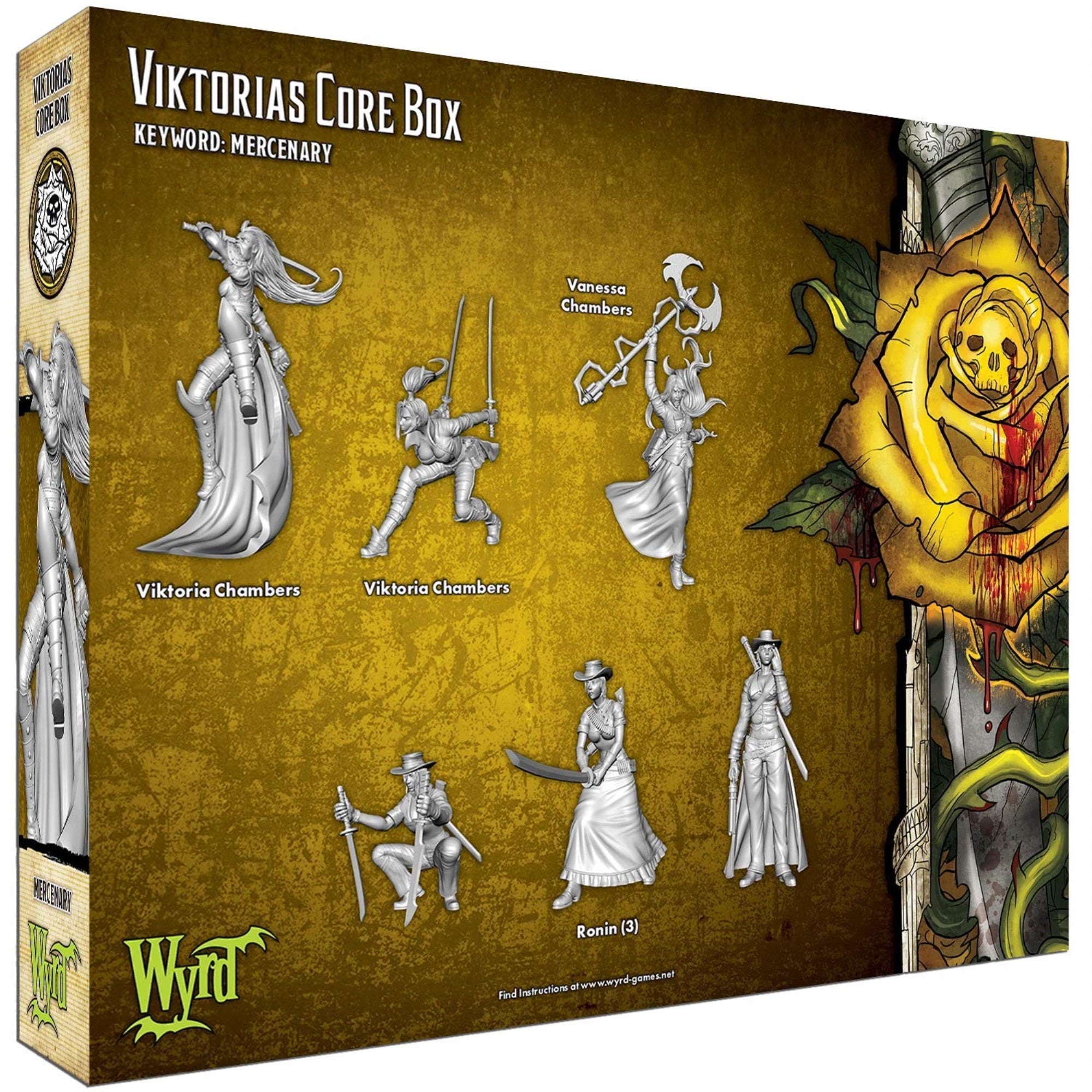 Malifaux Third Edition Outcasts Viktorias Core Box