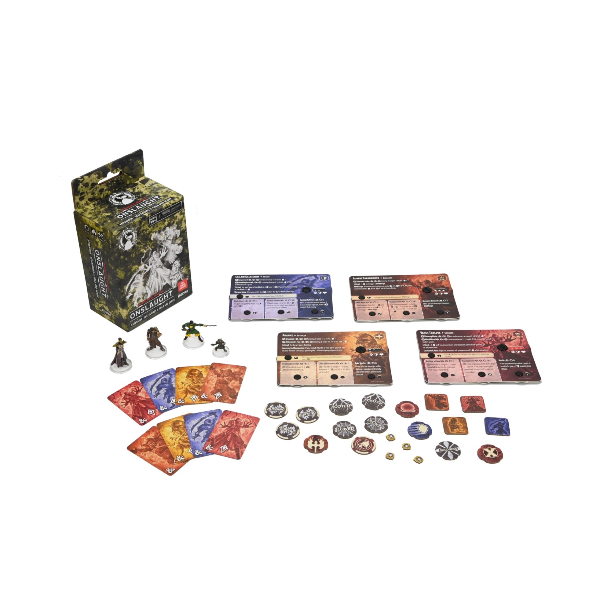 Dungeons & Dragons Onslaught: Expansion - Sellswords 2 - Gold And Glory | D&D Miniatures | Rpg