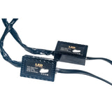 (W) H4 Hi/Lo Auto Cree Led Headlight Kit By Oz-Usa 40W 4-Sided Led Dual Beam 4000Lm Xenon White 6000K