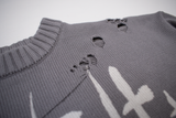 War with Myself Knit Sweater