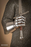 Hourglass Gauntlets 1350-1410 1,6mm Polished