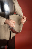 Simple Bascinet Helmet 2mm Polished
