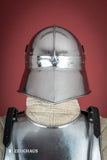 Infantry Sallet Helmet 1,6mm Polished