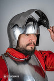 Swiss Sallet Helmet 1,6mm Polished