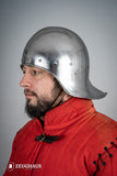 Open Sallet Helmet 1,6mm Polished