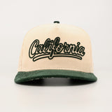 OG CA: Dreams on the West Snapback (Cream/Green)