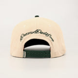 OG CA: Dreams on the West Snapback (Cream/Green)