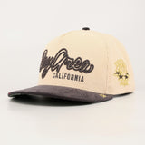 OG BA: From the Bay to the World Snapback (Cream/Charcoal)