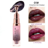 All-Day Lip Stain for Dry, Thinning Lips – Color-Changing Tint in 9 Shades, Nut-Free
