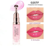 All-Day Lip Stain for Dry, Thinning Lips – Color-Changing Tint in 9 Shades, Nut-Free