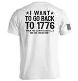 I Want To Go Back To 1776