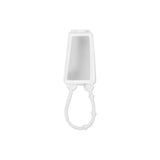 White Silicone Hand Sanitizer Bottle Holder Pack of 6