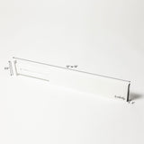 Bamboo Expandable Drawer Dividers – White
