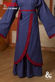 Dungeons & Dragons Wizard Battle Skirt Dark Blue/Bordeaux