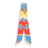 Armenian Alphabet and Rug Design Neck Bow