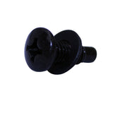 Prox X-100Rs Rack Screws W/Black Nylon Washers Pack Of 100