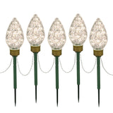 100Lt X 8.5'' Led Wmwti C9 5Pc Stake 24''S
