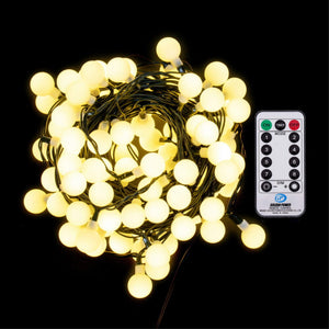 100Lt Ww Led Cherry Set 8F Gw 3''Sp 28'L