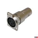 Prox Xc-3Fdm Xlr Female To Male Adapter For Panel Mount