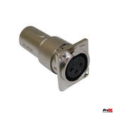 Prox Xc-3Fdm Xlr Female To Male Adapter For Panel Mount