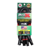 Prox Xc-Dxlr05 5' Ft. Balanced Dual Xlr-M To Dual Xlr-F High Performance Audio Cable