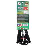 Prox Xc-Dxlr10 10' Ft. Balanced Dual Xlr-M To Dual Xlr-F High Performance Audio Cable