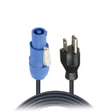 Prox Xc-Pwce14-10 10 Ft. 14 Awg High Performance Power Cord Nema 5-15 Edison To Blue Male For Power Connection Compatible Device