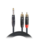 Prox Xc-Pyr03 3 Ft. Unbalanced 1/4 Ts-M To Dual Rca-M High Performance Audio Y Cable
