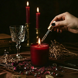 Love Potion Ritual Body Oil — Attraction & Self-Love Oil with Garnet
