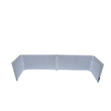 Prox Xf-Ttfw 6 Ft Tabletop Dj Facade White Frame W/Black And White Scrims