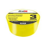 3 Inch 180Ft 60Yd Fluorescent Yellow Commercial Grade Gaffer Tape Pros Choice Non-Residue