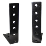 2U Two Unit Rack Rails L Shape Bracket For Dj Controller Flight Cases