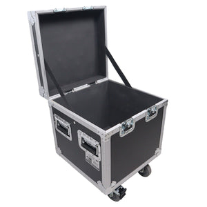 Prox Xs-Utl17 Ata Utility Flight Travel Heavy-Duty Storage Road Case With 4'' In Casters 18''X18''X18' Exterior