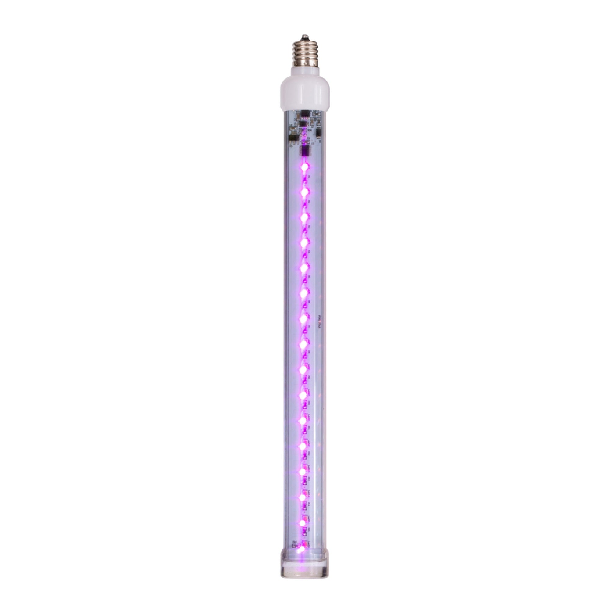12'' Pink C9 Led Snowfall Tube 5Pk