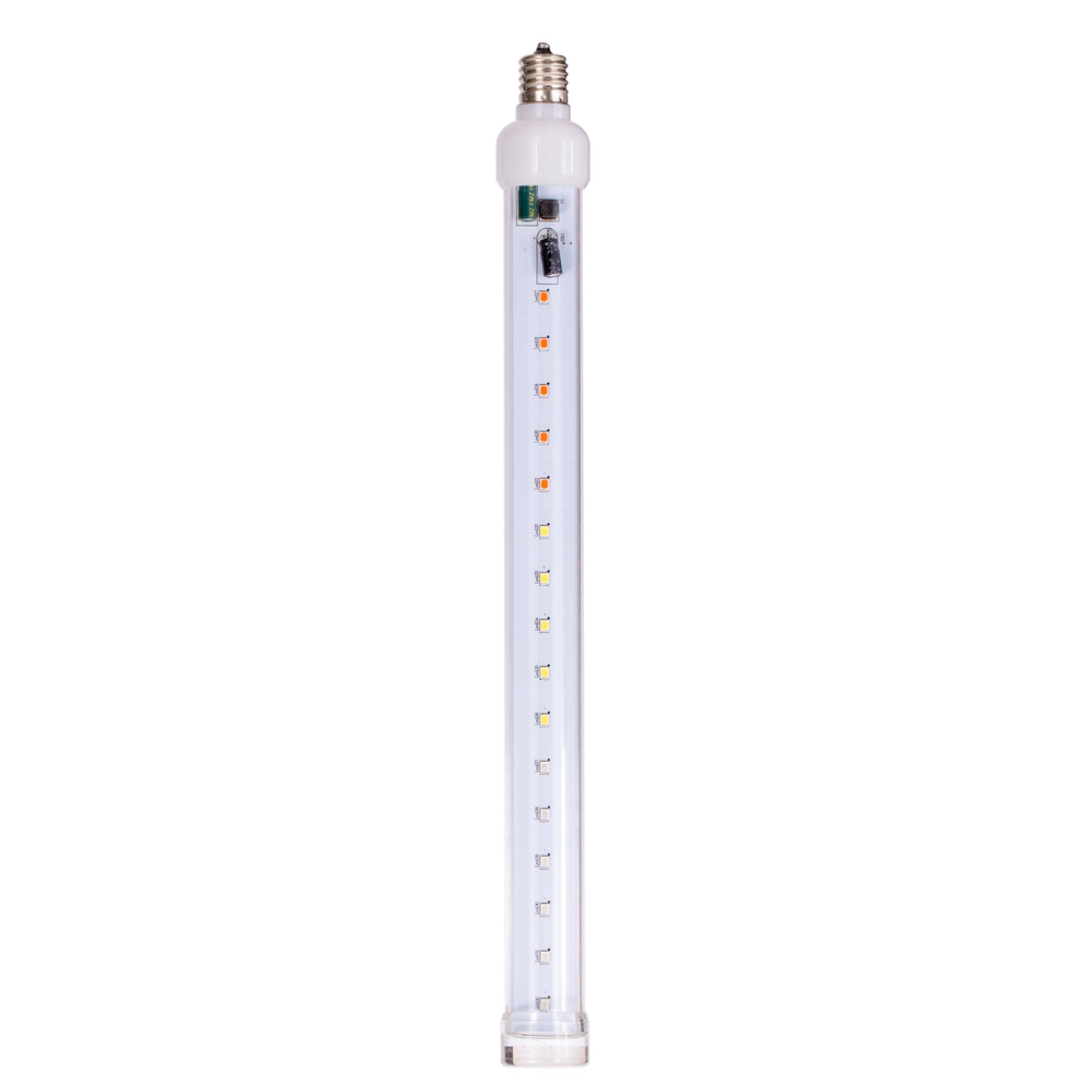 12'' Red-Wht-Blu C9 Led Snowfall Tube 5Pk