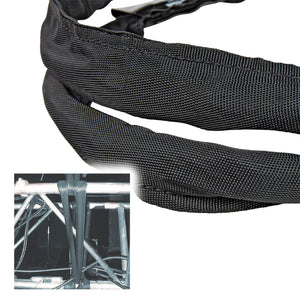 6Ft Spanset Slings Truss Rigging Steeltex Round Stage With Aircraft Steel Cable Inside - Made In Usa