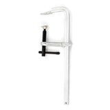 TCFF060600LD XTRweld 06 in Clamp, F, 600 PSI, Standard Pad, Steel Chrome