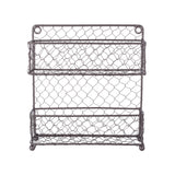Dii 2 Tier Chicken Wire Spice Rack