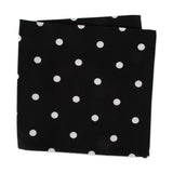 Dii Polka Dot Napkin(Set Of 4) Black/White
