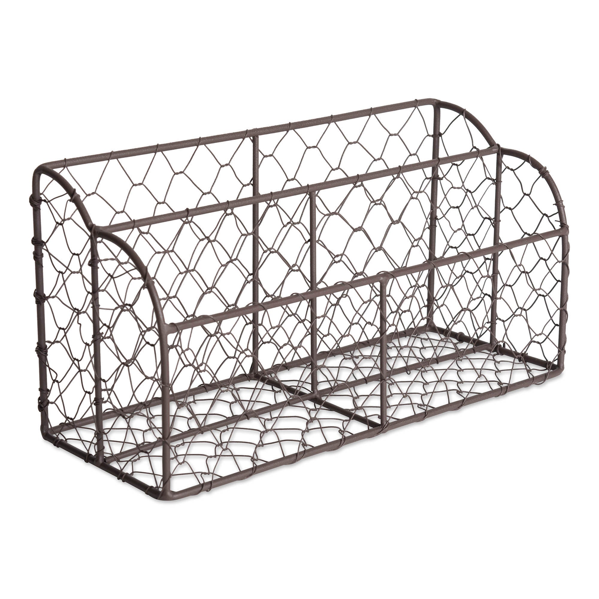 Dii Chicken Wire Metal Desktop Letter Holder