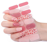Strawberry Gel Nails