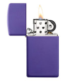 2023 Zippo Slim Purple Matte Lighter, Map: $ 21.21
