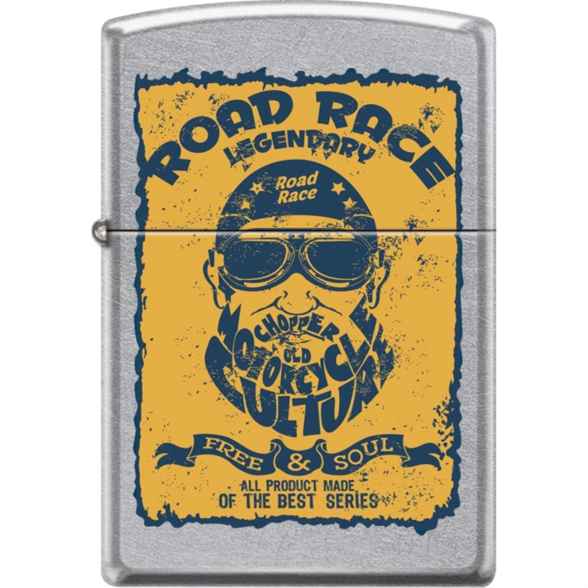 207Ci018446 - Zippo Procut Street Chrome Road Race Legendary
